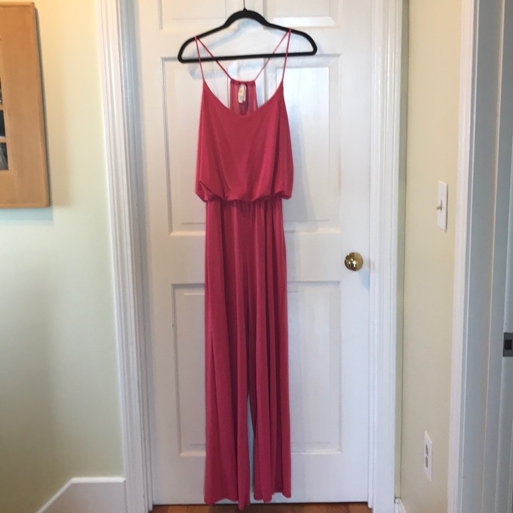 Wide-leg pantsuit